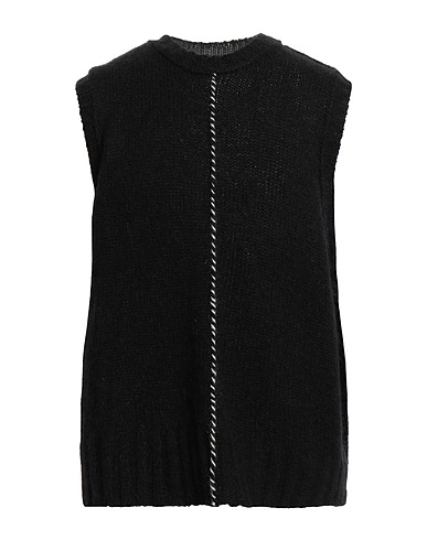 ISABEL BENENATO Jumper Black 50% Wool, 31% Mohair wool, 19% Polyamide