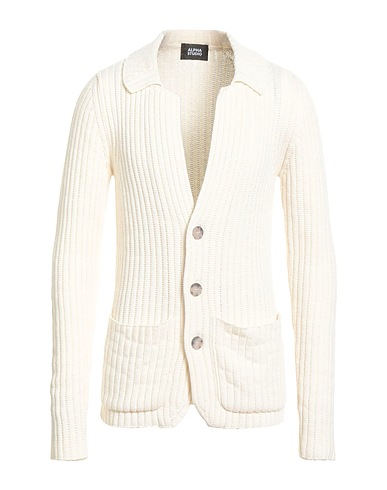 ALPHA STUDIO Blazer White 40% Recycled wool, 30% Viscose, 20% Recycled polyamide, 10% Cashmere