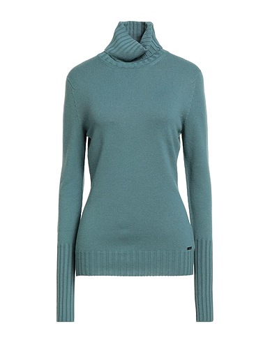 KITON Cashmere blend Turquoise 100% Cashmere