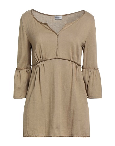 PHILOSOPHY di ALBERTA FERRETTI Pullover Sabbia 90% Cotone, 10% Cachemire