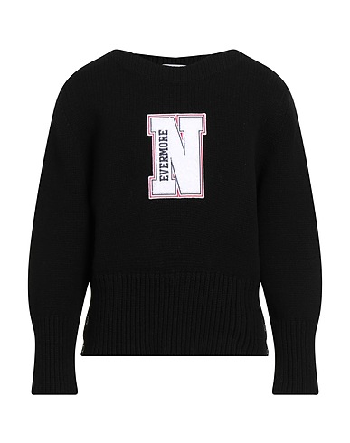 THOM BROWNE Jumper Black 100% Virgin Wool