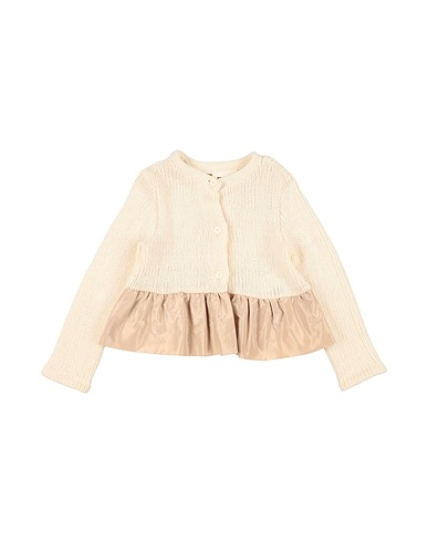 DOUUOD Cardigan Avorio 80% Lana, 20% Poliammide