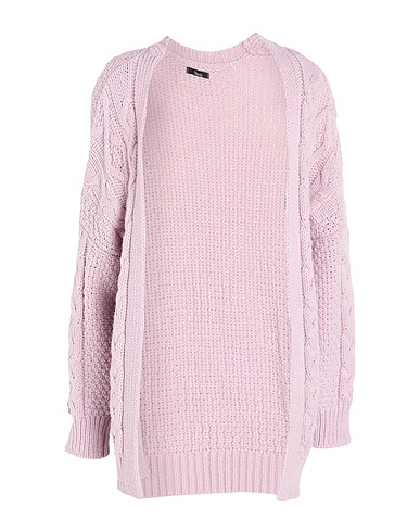 HANITA Cardigan Light pink 70% Merino Wool, 30% Acrylic