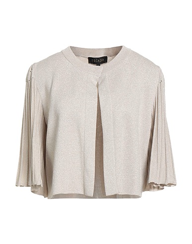 ESCADA Cardigan Beige 62% Viscose, 25% Polyamide, 13% Metallic fiber