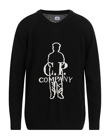 C.P. COMPANY Jumper Black 80% Wool, 20% Polyamide
