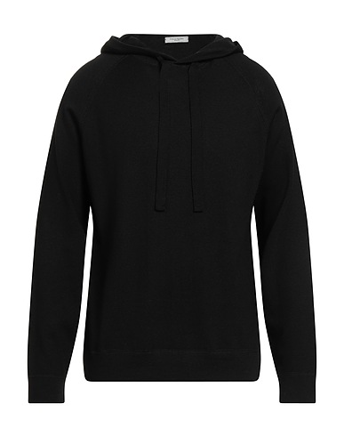 PAOLO PECORA Jumper Black 100% Virgin Wool