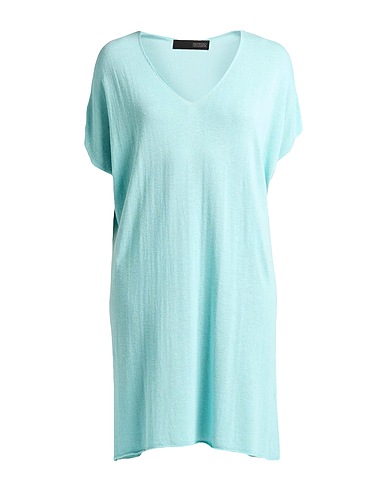MESSAGERIE Jumper Sky blue 35% Linen, 35% Viscose, 30% Cotton