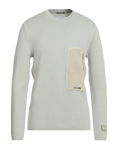 C.P. COMPANY Pullover Hellgrau 100% Wolle