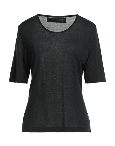 MESSAGERIE Pullover Nero 100% Tencel™