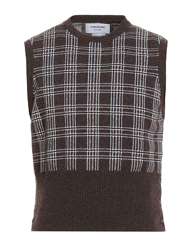 THOM BROWNE Cashmere jumper Khaki 100% Cashmere
