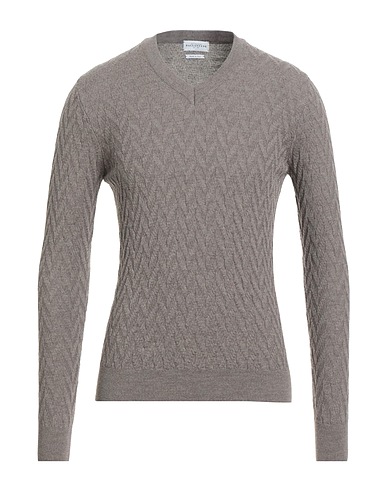 BALLANTYNE Jumper Light brown 100% Merino Wool