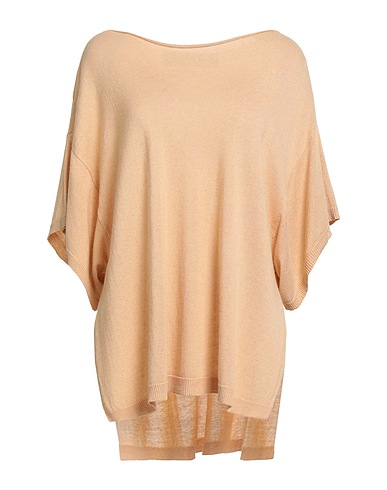 MESSAGERIE Sweater Beige 35% Viscose, 35% Linen, 30% Cotton