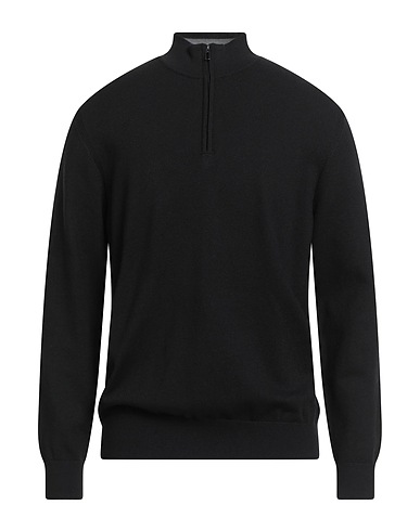 DIKTAT Polo neck Black 40% Viscose, 30% Polyamide, 25% Acrylic, 5% Cashmere