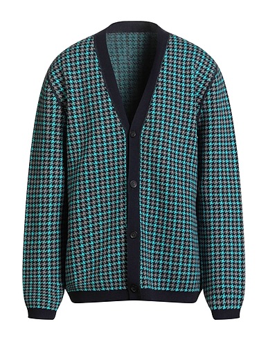 MALO Cardigan Turquoise 100% Cashmere