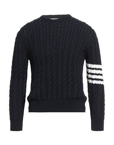 THOM BROWNE Jumper Midnight blue 100% Cotton