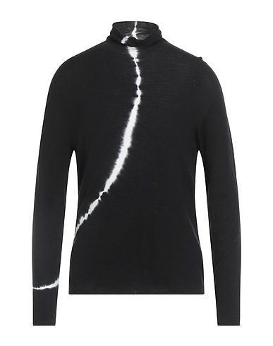 ISABEL BENENATO Turtleneck Black 100% Virgin Wool