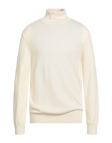 DIKTAT Polo neck Ivory 54% Wool, 29% Viscose, 11% Polyamide, 6% Cashmere