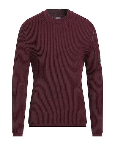 C.P. COMPANY Pullover Bordeaux 55% Lana Vergine, 45% Poliestere