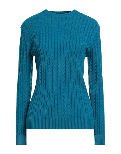CASHMERE COMPANY Pullover Verde petrolio 68% Lana, 30% Cachemire, 2% Elastan