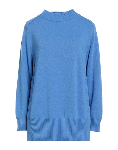 MARIA BELLENTANI Jumper Azure 35% Polyamide, 30% Wool, 30% Viscose, 5% Cashmere