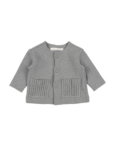 ZHOE & TOBIAH Cardigan Grigio 70% Cotone, 20% Acrilico, 8% Fibre sintetiche, 2% Elastan