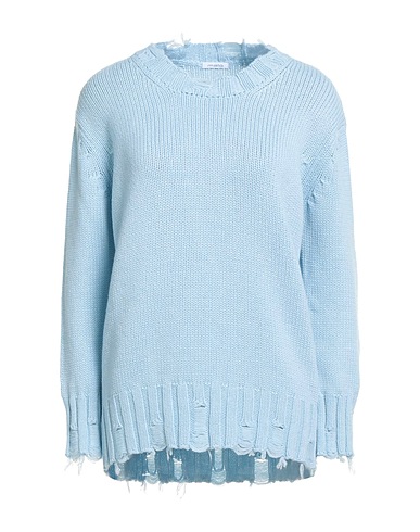 MALO Cashmere jumper Sky blue 100% Cashmere