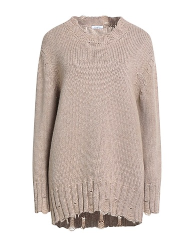MALO Pull en cachemire Gris taupe 100% Cachemire
