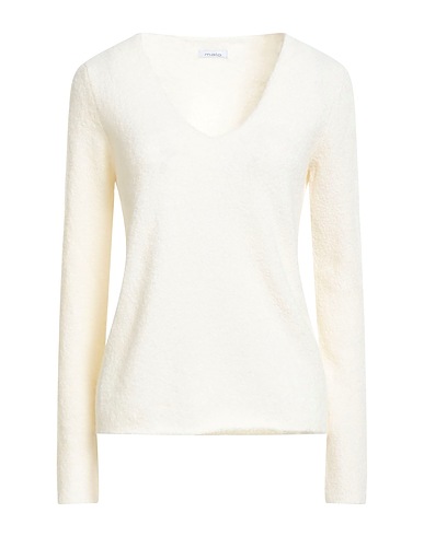 MALO Pull en cachemire Ivoire 82% Cachemire, 18% Polyamide