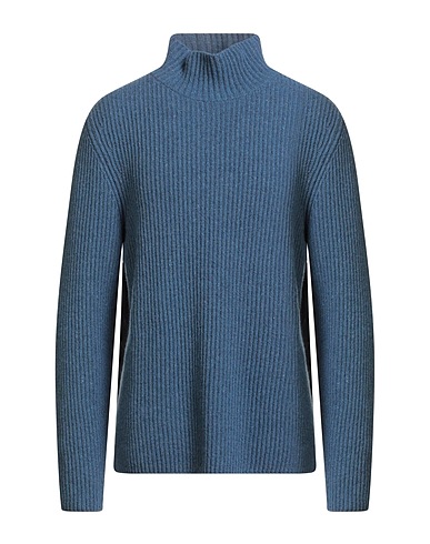 MALO Col roulé Bleu 92% Cachemire, 5% Laine, 3% Autres fibres