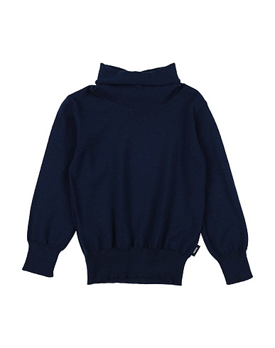 ASPESI Polo neck Midnight blue 100% Wool