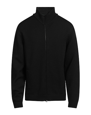 ZANONE Cardigan Black 100% Virgin Wool