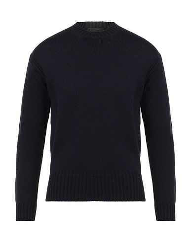 DANIELE FIESOLI Jumper Midnight blue 50% Merino Wool, 50% Acrylic