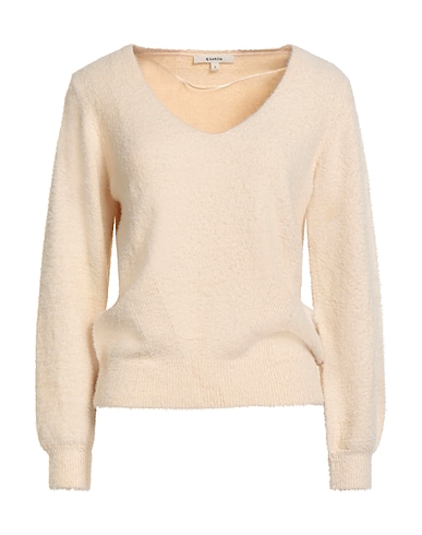 GARCIA Jumper Off white 72% Polyamide, 18% Viscose, 10% Polyester