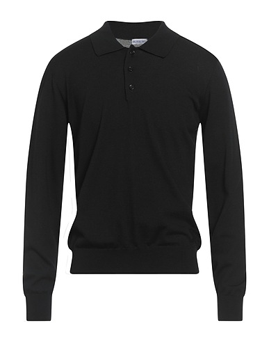 BURBERRY Jumper NERO 100% Wool, Polyamide