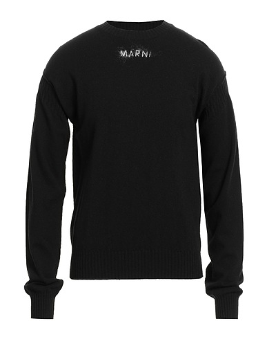MARNI Jumper Black 70% Virgin Wool, 30% Cashmere