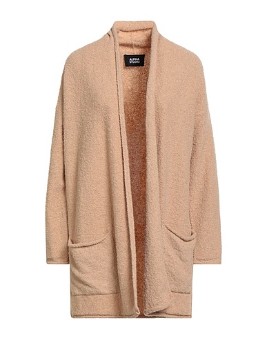 ALPHA STUDIO Cardigan Beige 65% Wool, 35% Polyamide