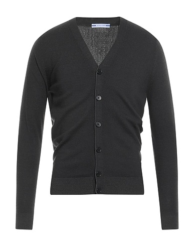 JACOB COHЁN Cardigan Verde scuro 100% Lana
