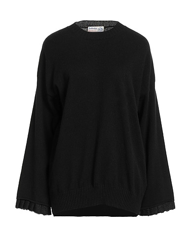 BALLANTYNE Maglia in Cachemire Nero 100% Cachemire
