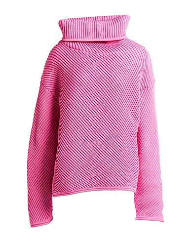 PHILOSOPHY di LORENZO SERAFINI Polo neck Pink 100% Polyester