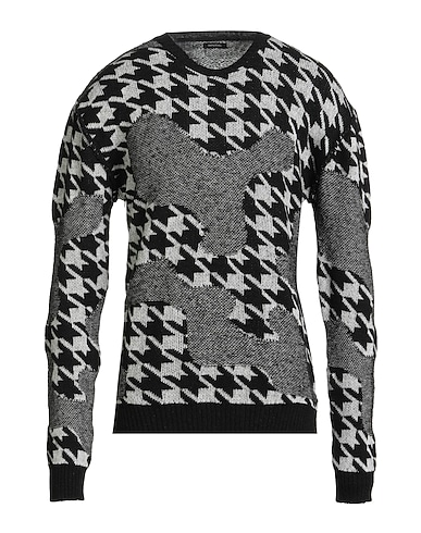 IMPERIAL Sweater NERO 40% Polyacrylic, 25% Polyamide, 15% Cotton, 10% Wool, 10% Mohair wool