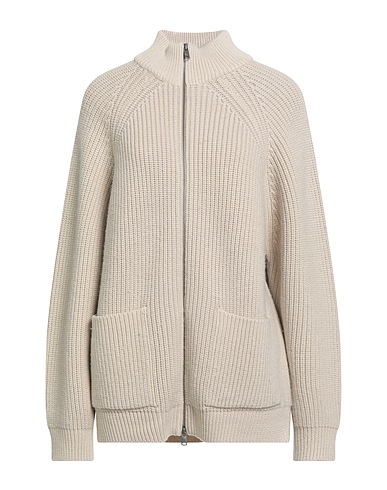 CIRCOLO 1901 Cardigan Beige 97% Virgin Wool, 3% Elastane