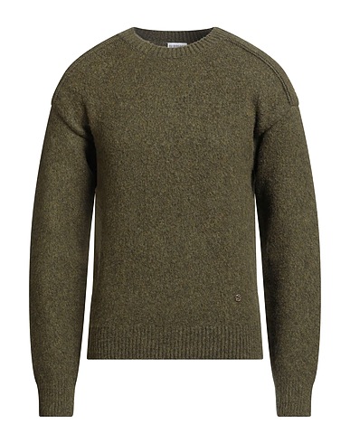 BURBERRY Jumper Military green 92% Wool, 5% Cashmere, 3% Polyamide