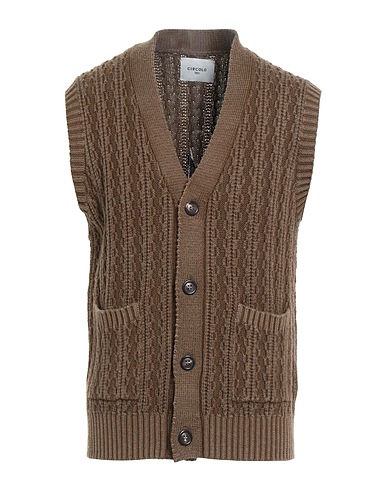 CIRCOLO 1901 Cardigan Military green 100% Virgin Wool