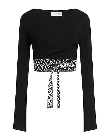 AKEP Shrug Black 89% Viscose, 8% Polyamide, 3% Elastane