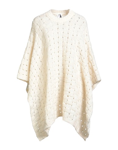 LIVIANA CONTI Cloak Cream 68% Alpaca wool, 22% Polyamide, 10% Wool, Cashmere