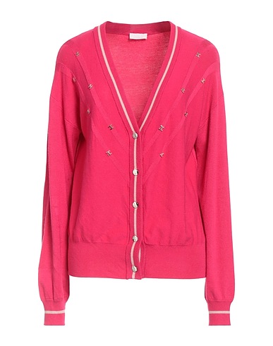 LIU •JO Cardigan Fuchsia 80% Viscose, 20% Polyamide