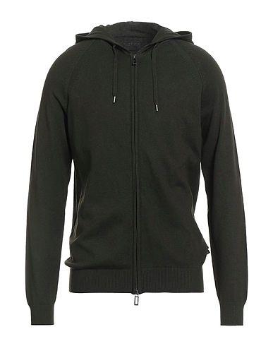 OUT/FIT Cardigan Dark green 65% Viscose, 35% Polyamide