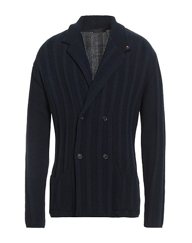 OUT/FIT Cardigan Midnight blue 70% Acrylic, 30% Wool