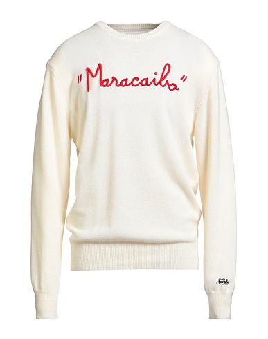 MC2 SAINT BARTH Jumper APRÈS-SKI COLLECTION Cream 35% Wool, 30% Viscose, 20% Cashmere, 15% Polyamide