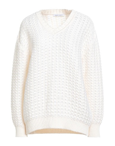 ALBERTA FERRETTI Jumper Cream 50% Mohair wool, 32% Polyamide, 18% Virgin Wool, Cotton